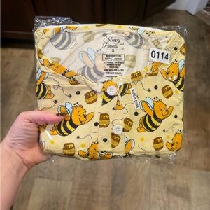 Women's Yellow Winnie the Pooh Bamboo Gown